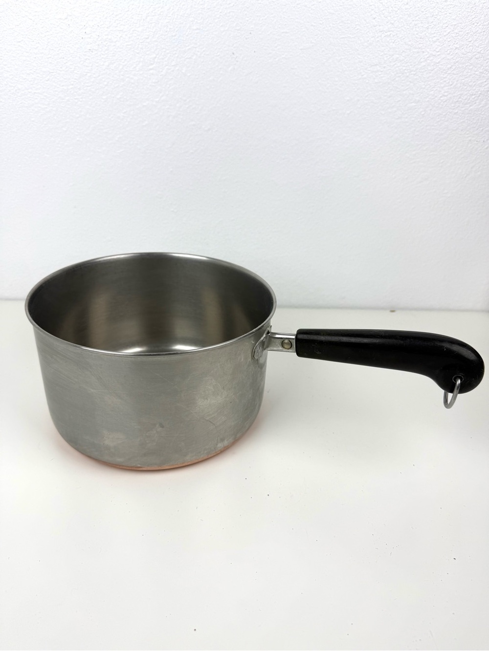 Revere Ware 4 Qt Copper Bottom Stock Pot